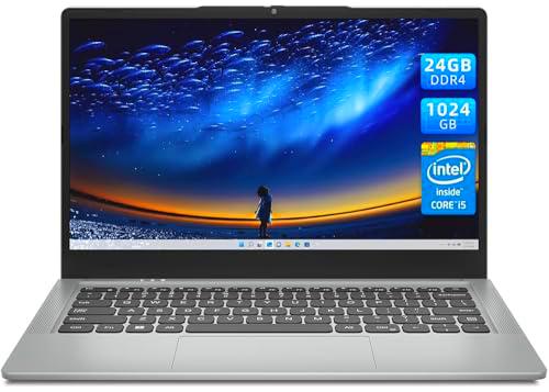 JUMPER Laptop 14 Zoll IPS Full HD, 1024 GB SSD 24 GB DDR4