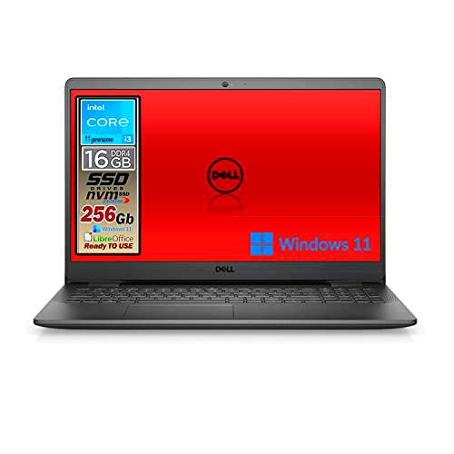 DELL VOSTRO 3500 15.6&quot; 1920X1080 PIXEL INTEL® CORET I7 DI UNDICESIMA GENERAZIONE 8GB DDR4-SDRAM 512GB SSD NVIDIA GEFORCE MX330 WI-FI 5 WINDOWS 10 PROFESSIONAL BLACK 186N1