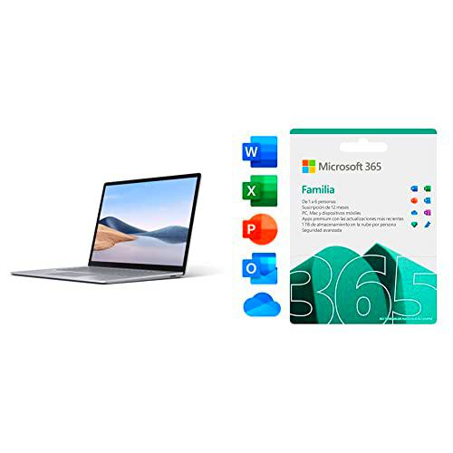 Microsoft Surface Laptop 4 - Ordenador portátil de 15&quot; táctil (Ryzen™ 7 4980U