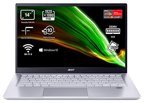 Acer Swift 3 SF314-43-R1PS - Ordenador Portátil 14&quot; Full HD (Ryzen 5 5500U