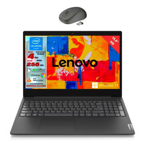 Lenovo Portable Notebook PC HD Display Because 15.6&quot; Intel N4020 CPU