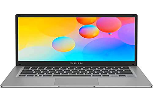 SGIN 14.1&quot; Laptop 4GB DDR4 128GB eMMC Laptop Windows 10 Home Celeron N4020 CPU 2.4G/5.0g WiFi Bluetooth 4.2 USB 2.0 USB 3.0 soporta Extensiones 1T