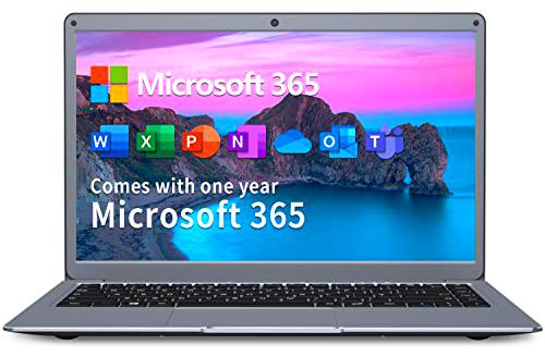 Jumper Ordenador portátil de 13,3 Pulgadas con Microsoft Office 365