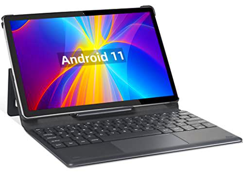 Jumper Tablet 10.1 Pulgadas con Teclado, 4GB RAM+128GB ROM