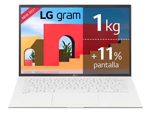 LG gram 14Z90P-G.AA68B Windows 11 Home Portátil Ultraligero de 35,56cm (14&quot;) WUXGA 16:10 IPS (1kg