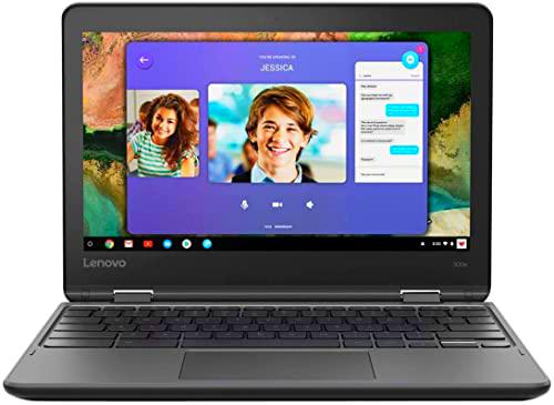 Lenovo 300e Chromebook (2nd Gen) - Laptop 32GB, 4GB RAM, Black