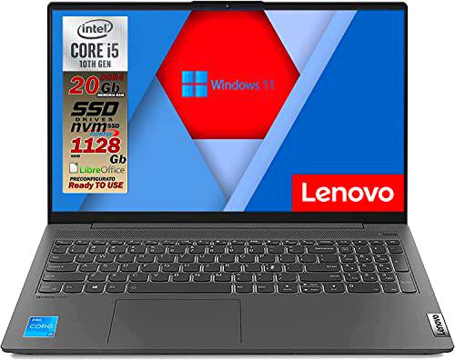 Ordenador portátil Lenovo Essential V145-15AST de 15,6” HD (1366 x 768)