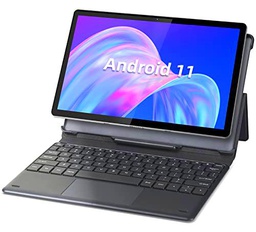 Jumper Tablet Android 11 con Teclado, 10.1 Pulgadas Tablet Tactile