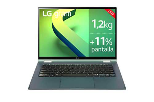 LG gram 14T90Q-G.AA79B - Convertible 2en1 ultraligero 35,5cm (14&quot;) WUXGA 16:10 IPS (1.2kg