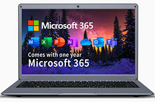 Jumper Ordenador Portátil 13,3 Pulgadas, Office 365