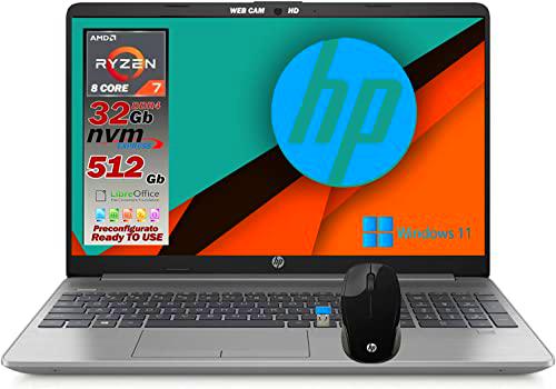 HP 255 G7 AMD Ryzen 5 8GB 256GB SSD 15,6 pulgadas Windows 10 portátil doméstico