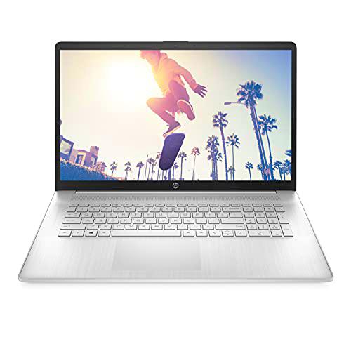 HP Laptop Pantalla HD+ de 17.3 pulgadas, AMD Ryzen 5-5500U