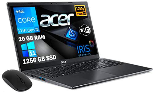 Acer Portátil PC portátil Extensa EX215-54-5055, CPU i5-1135G7 4 núcleos