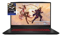 MSI GF76 12UE-055 i7 16 N BK Dos | 0017L3-055 //  9S7-17L322-055