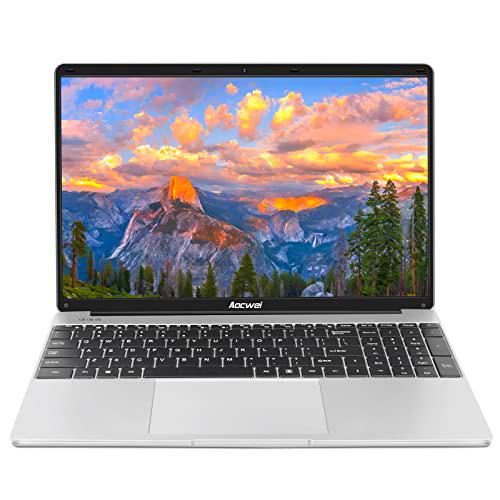 Aocwei A3 15.6 IN Laptop Inter Celeron J4105 6+128GB-Plata