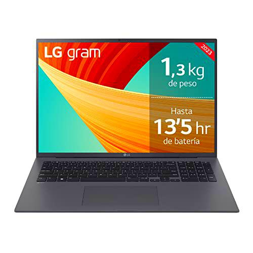 LG gram 17Z90R-G.AD79B - Ordenador Portátil, 17 Pulgadas