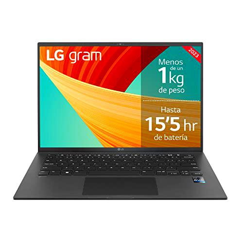 LG gram 14Z90R-G.AD78B - Ordenador Portátil, 14 Pulgadas