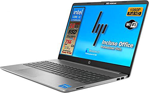 HP 255 G8 Plata - 15.6&quot; - AMD Ryzen 5-16GB - 512GB SSD