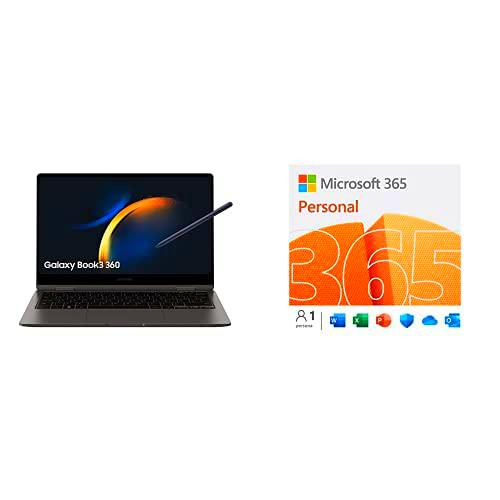 SAMSUNG Galaxy Book3 360 - Convertible 13.3&quot; + Microsoft 365 Personal