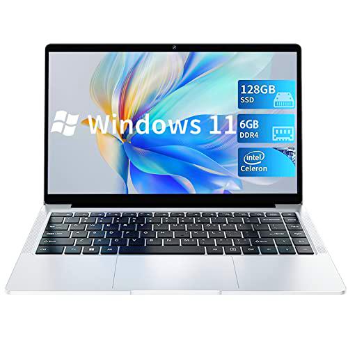 Ordenador Portátil 14&quot; Windows 11 Pro, 6 GB RAM 128 GB SSD