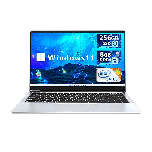 KUU Ordenador Portátil 14.1'' XBOOK, Windows 11 Portátil 8GB RAM DDR4 256GB SSD