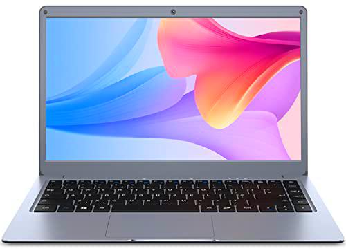 ANSTA Laptop 13.3'' FHD 8GB DDR3 252GB eMMC Notebook Intel procesador de Cuatro núcleos Windows 11 Bluetooth 4.2 WLAN de Doble frecuencia Memoria escalable 1TB SSD y 256GB TF, Gris