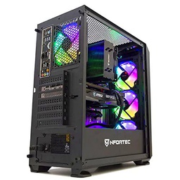 PcCom PC de Sobremesa Silver AMD Ryzen 5 5600X 480 GB SSD + 1 TB HDD 16 GB RAM