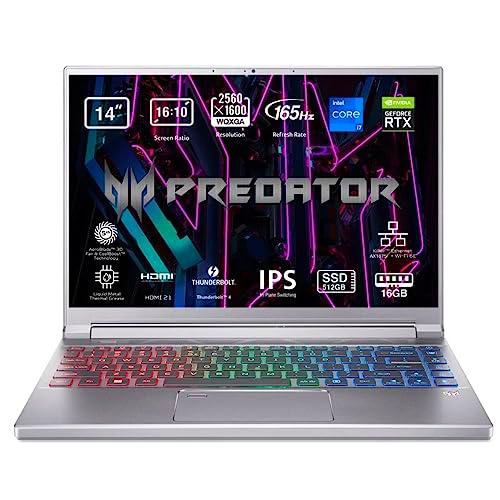 Acer Notebook Predator Triton 300 SE PT314-52s-76F0 QWERTY Español i7-12700H 512 GB SSD 14&quot; 16 GB RAM