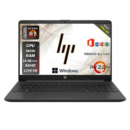 HP 250 G9 - Ordenador portátil Ryzen 7 5825U, RAM 16GB Ddr4