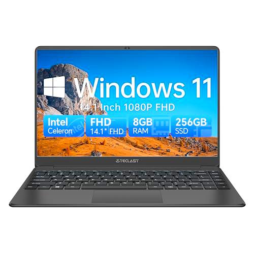 TECLAST F7 Plus3 Ordenador Portátil 14.1&quot; Laptop 8GB RAM 256GB SSD Windows 11