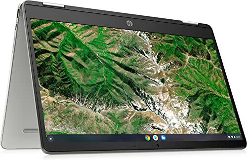 HP Chromebook x360, Touch/14 Pulgadas Full HD Antideslumbrante Inteligente IPS