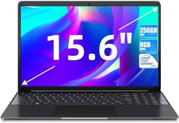 SGIN 15.6 Pulgadas Ordenador Portatil, 8GB DDR4 256GB SSD PC Portátil