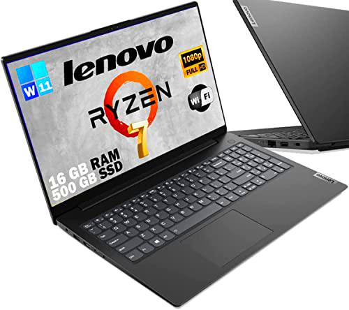 Lenovo Notebook PC portátil Cpu Ryzen 7 5700U 8 núcleos hasta 4,3 GHz