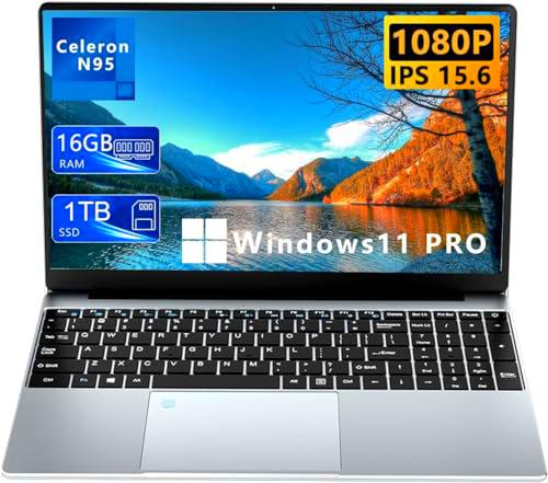 KUU Ordenador Portatil 15.6 Pulgadas, Laptop Windows 11 Pro