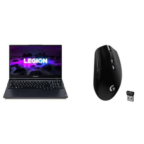 Lenovo Legion 5 Gen 6 - Ordenador Portátil Gaming 15.6&quot; WQHD 165Hz &amp; Logitech G305 Lightspeed Ratón Gaming Inalámbrico