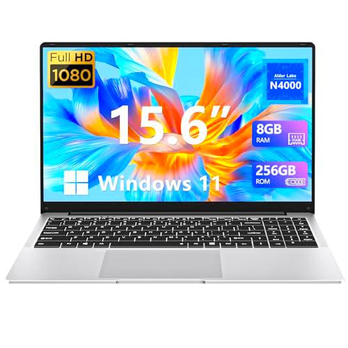 Insoluxia 15.6 Inch Laptop, Notebook 8GB RAM 256GB SSD