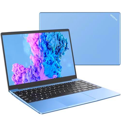 WOZIFAN Ordenador portátil Win11 256 GB ampliado 1TB SSD Notebook Intel (TF 512 GB) 14 pulgadas 2.4 G+5G WiFi 1080 FHD Bluetooth USB HDMI con ratón inalámbrico y cubierta de teclado de silicona