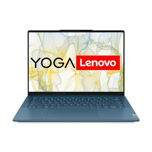 Lenovo Laptop Yoga Pro 7 | Pantalla 14.5&quot; 2.5K | AMD Ryzen 7 7840HS | 32GB de RAM | SSD de 1 TB | Tarjeta gráfica AMD Radeon 780M | Win11 Home | QWERTZ | Azul azulado | 3 meses Premium Care