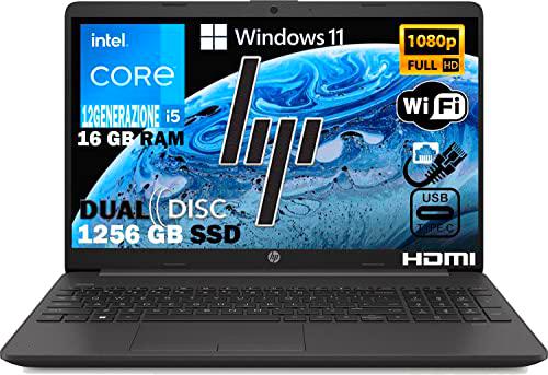 RGDIGITAL SRL Laptop HP I3 250 G7 Plata Pantalla HD 15.6&quot; CPU Intel 8Th Gen i3-8130U hasta 3.4Ghz /Ram 8Gb DDR4 /SSD M2 NVME 256GB /VGA UHD 620 /Hdmi DVD Tarjeta SD Wi-fi/Windows 10 Pro + Open Offic