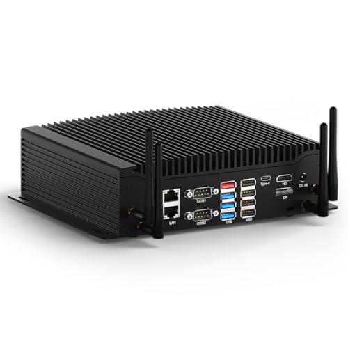 WEIDIAN PC Industrial EH4-T, Mini PC de Escritorio Win 11 i5-10210U 8G RAM 256G M.2 SSD