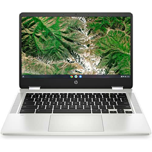 Notebook HP Chromebook X360 Qwerty Español 14&quot; 4 GB RAM 64 GB eMMC Intel Celeron N4120