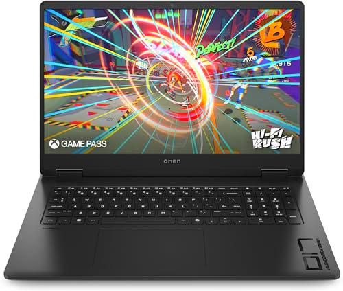 HP OMEN 17-db0051nf AMD Ryzen™ 7 8845HS Ordinateur portable 43,9 cm (17.3&quot;) Full HD 16 Go DDR5-SDRAM 512 Go SSD