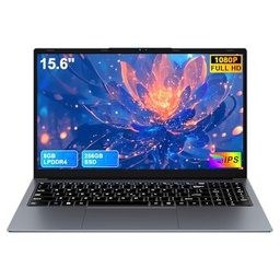 Ruzava 15.6 &quot;Ordenador Portátil 8GB RAM 256GB SSD expandir hasta 1 TB Celeron N5095 (hasta 2.9Ghz) 4 núcleos Win 11 WiFi 5