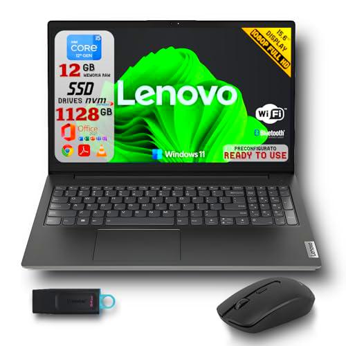 Lenovo, PC portátil Notebook, Intel i5-1235U, 12 GB RAM