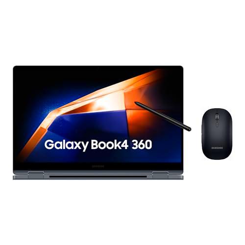 Samsung Galaxy Book4 360 + Ratón, Ordenador Portátil Convertible 15.6&quot; Full HD