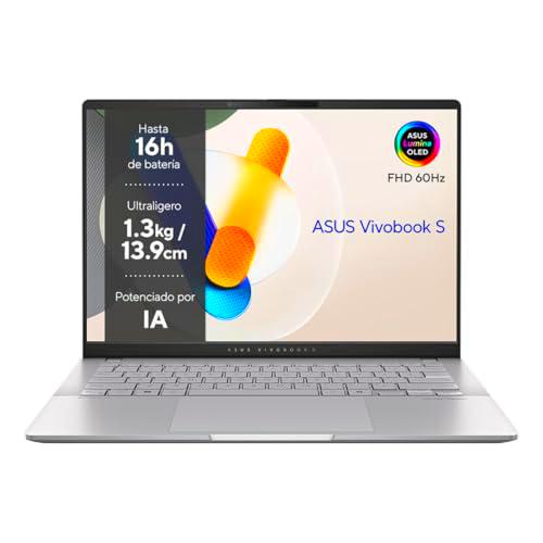 ASUS Laptop VivoBook S 14 OLED M5406NA-QD082W 14&quot; 16 GB RAM 512 GB SSD QWERTY Español AMD Ryzen 5 7535HS