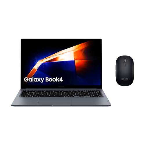 Samsung Galaxy Book4 + Ratón Bluetooth, Ordenador Portátil Ultrafino 15.6&quot; Full HD LED